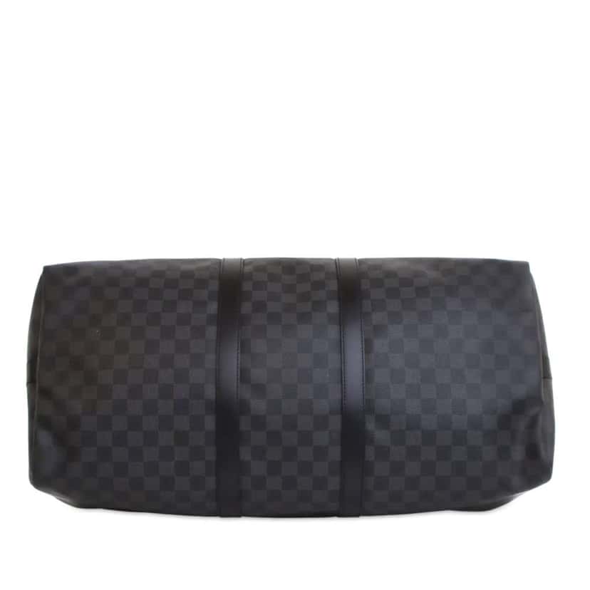 Louis Vuitton Damier Graphite Keepall Bandouliere 55 Grey Good condition - Model View