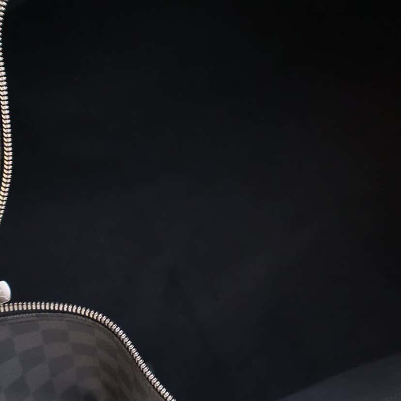 Louis Vuitton Damier Graphite Keepall Bandouliere 55 Grey Good condition - Box View