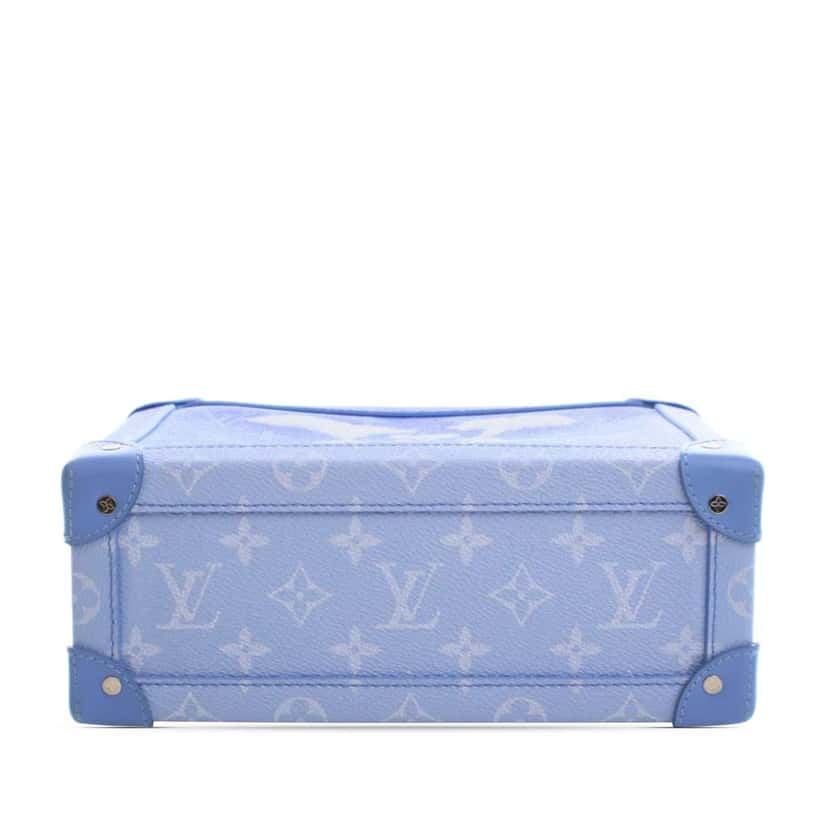 Louis Vuitton Monogram Clouds Soft Trunk Messenger Blue Good condition - Inside View