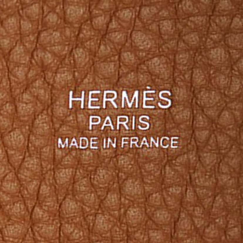 Hermès Clemence Picotin Lock 22 Brown Leather Good condition - Box View