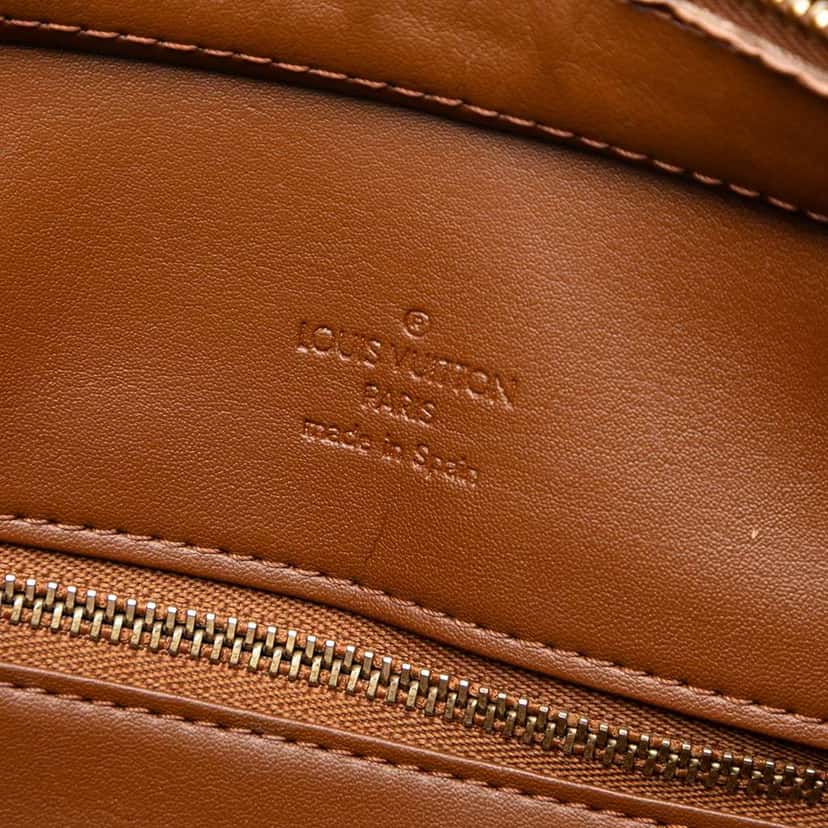 Louis Vuitton Monogram Vernis Houston Brown Leather Good condition - Box View