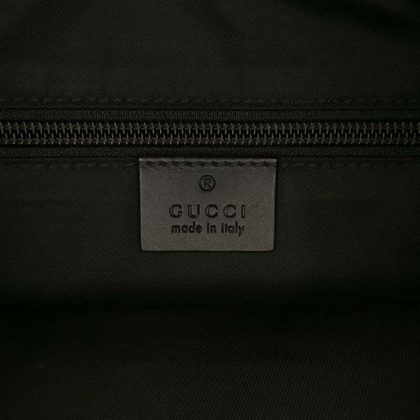 Gucci GG Supreme Web Clutch Brown Canvas Good condition - Box View