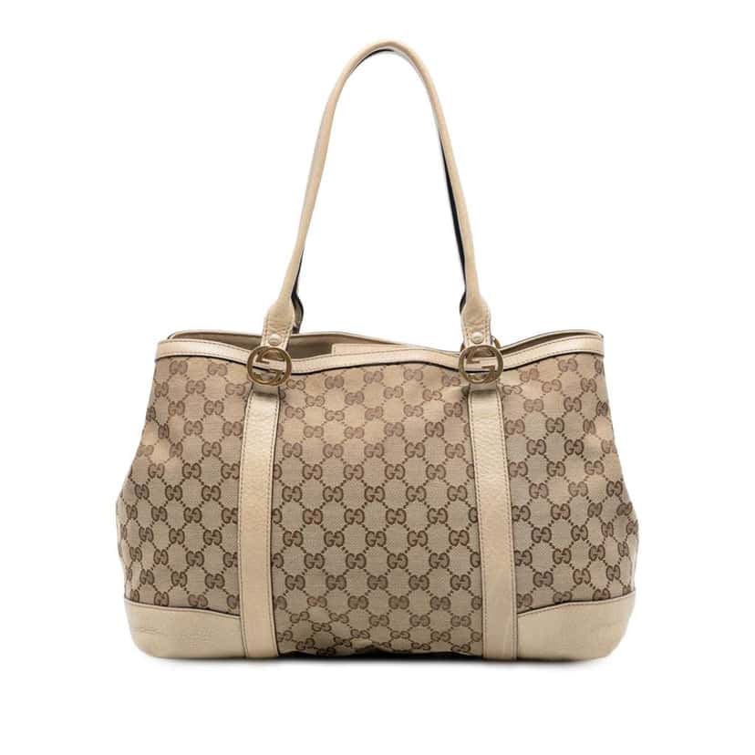 Gucci GG Canvas Miss GG Tote Brown Canvas Good condition - Front View