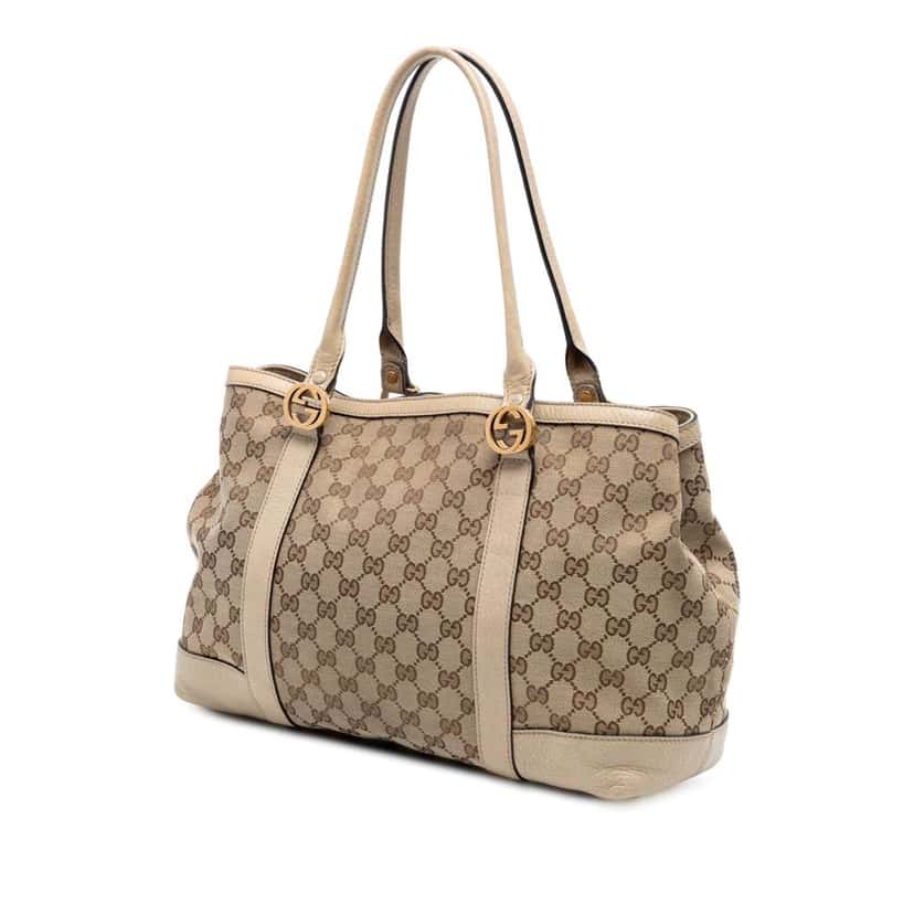 Gucci GG Canvas Miss GG Tote Brown Canvas Good condition - Back View