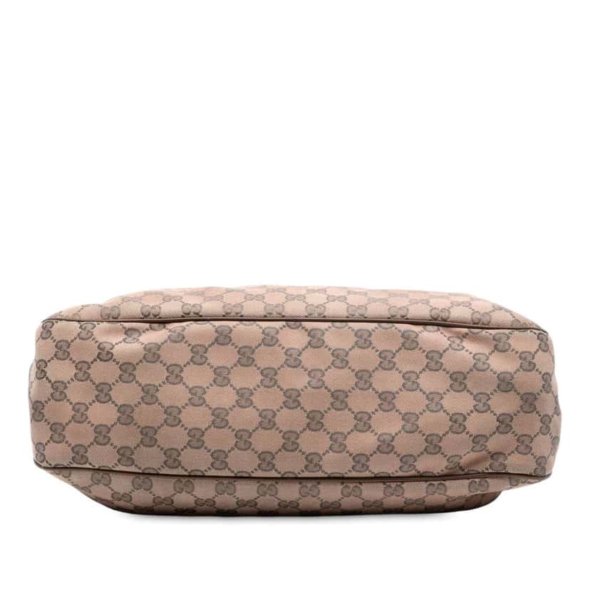 Gucci GG Canvas Sukey Tote Brown Canvas Good condition - Inside View
