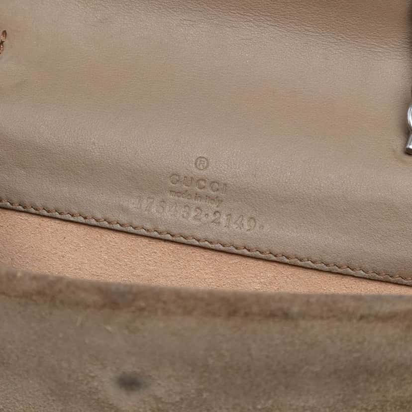 Gucci Mini GG Supreme Dionysus Crossbody Brown Canvas Good condition - Box View