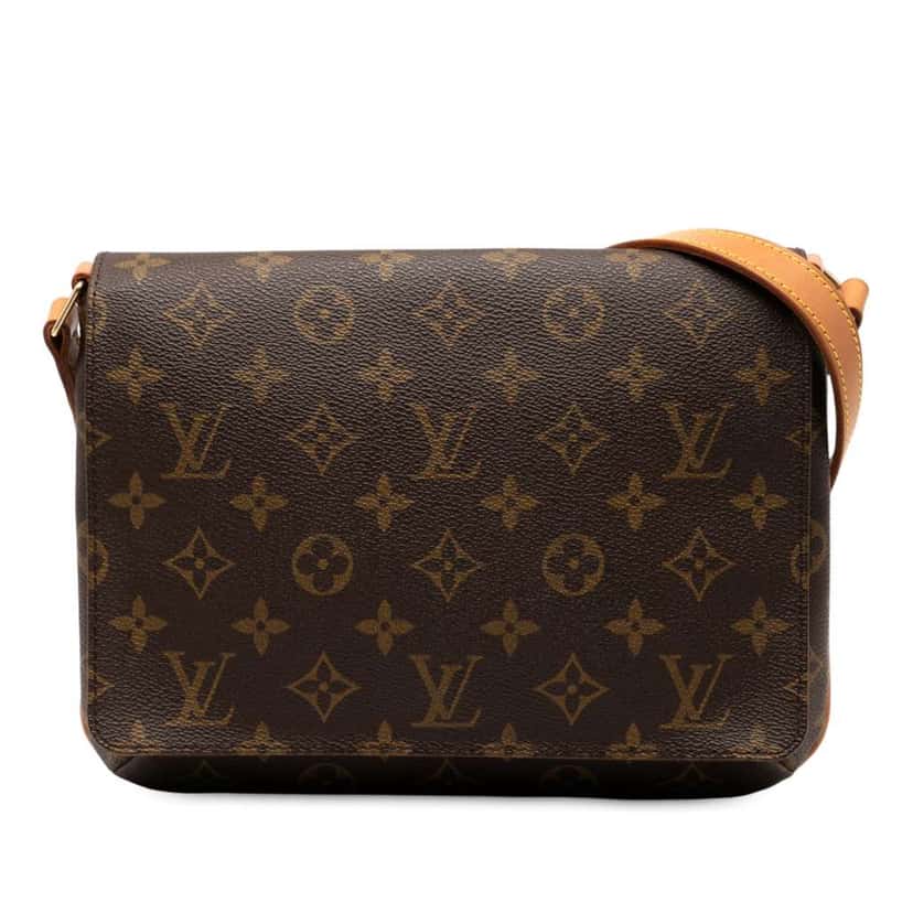 Louis Vuitton Monogram Musette Tango Short Strap Brown Good condition - Front View