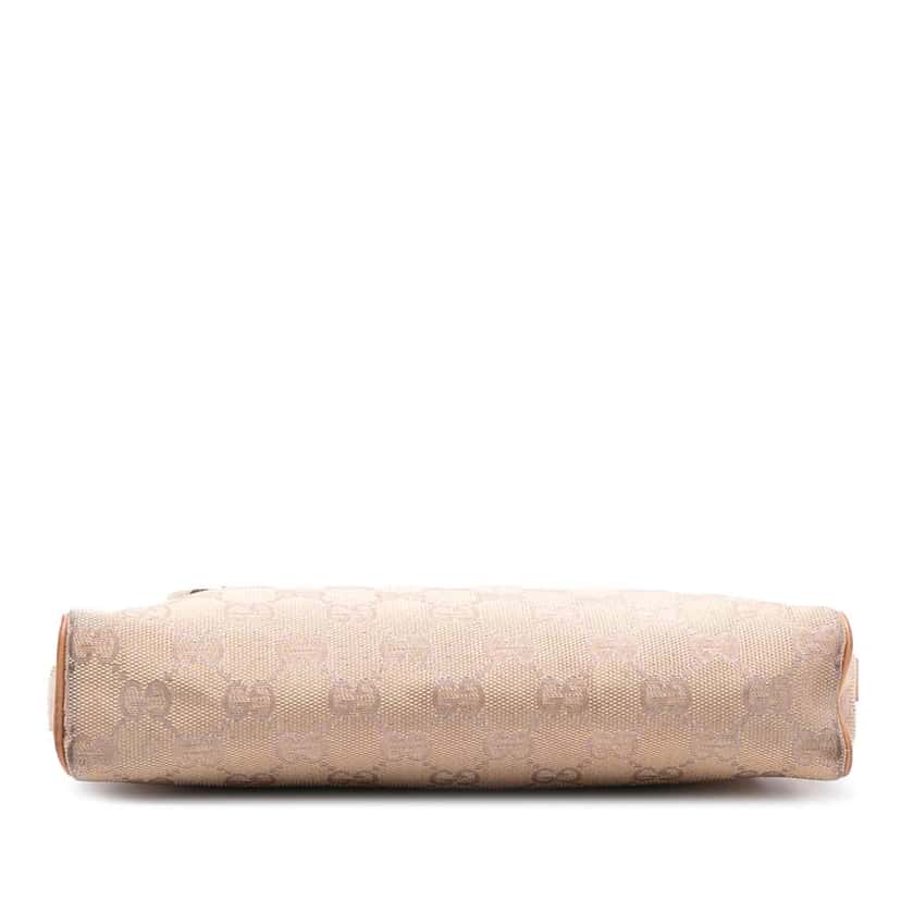 Gucci GG Canvas Abbey D Ring Pochette Brown Canvas Good condition - Inside View