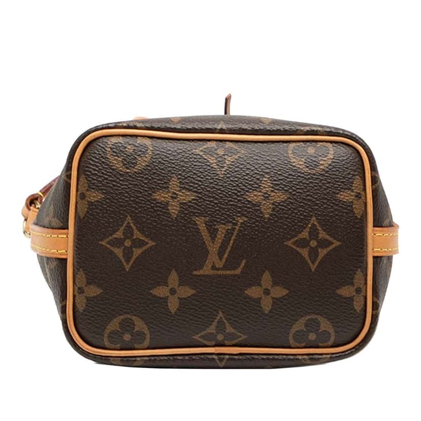 Louis Vuitton Monogram Nano Noe Brown Good condition - Inside View