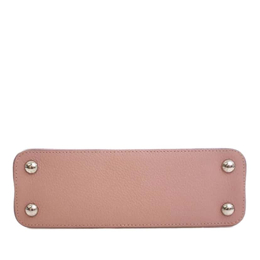 Louis Vuitton Taurillon Capucines BB Pink Leather Good condition - Model View
