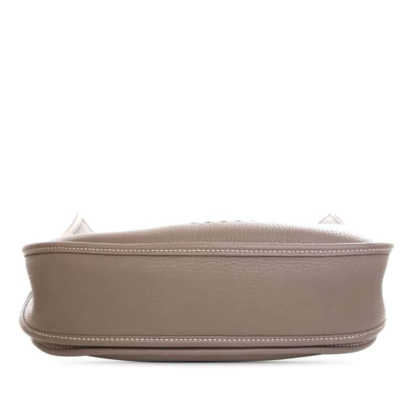 Hermès Clemence Evelyne III PM Brown Leather Good condition - Inside View