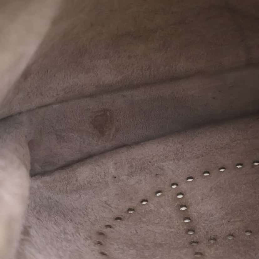 Hermès Clemence Evelyne III PM Brown Leather Good condition - Model View