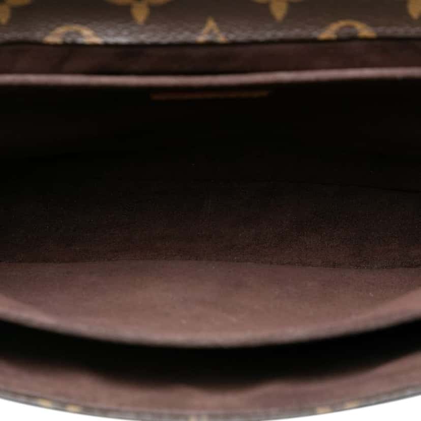 Louis Vuitton Monogram Pochette Metis Brown Good condition - Model View