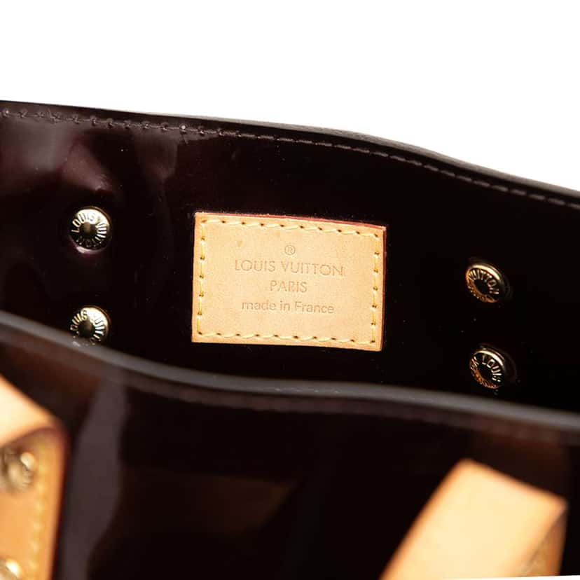 Louis Vuitton Monogram Vernis Reade PM Purple Leather Good condition - Box View