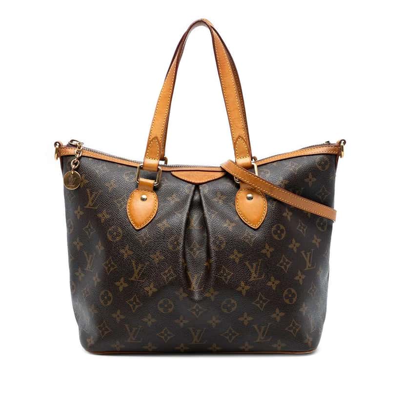 Louis Vuitton Monogram Palermo PM Brown Good condition - Front View