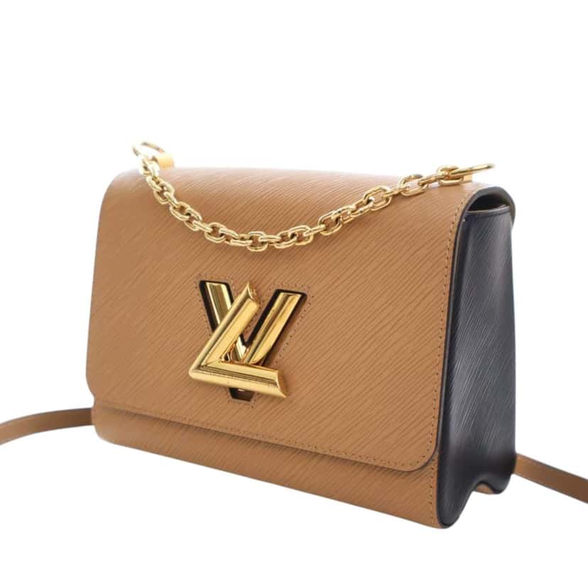 Louis Vuitton Epi Twist MM Brown Leather Good condition - Back View