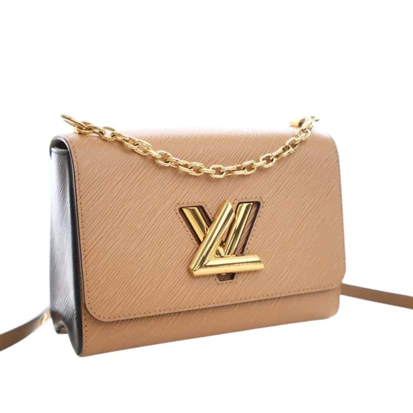Louis Vuitton Epi Twist MM Brown Leather Good condition - Inside View