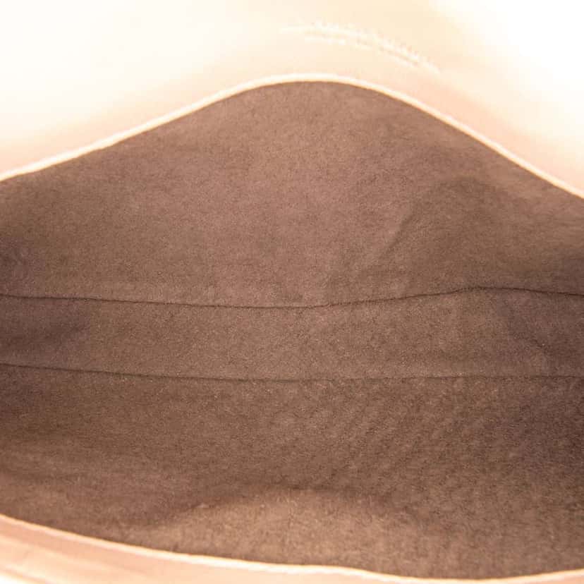 Bottega Veneta Nappa Intrecciato Clutch Brown Leather Good condition - Model View
