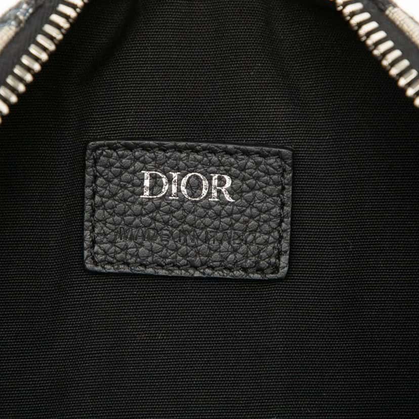 Dior Oblique Canvas Roller Messenger Bag Blue Canvas Good condition - Box View