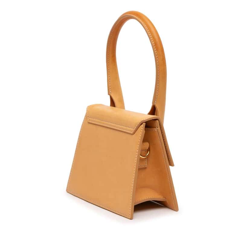 Jacquemus Le Chiquito Moyen Brown Leather Good condition - Back View