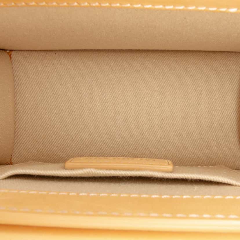 Jacquemus Le Chiquito Moyen Brown Leather Good condition - Model View