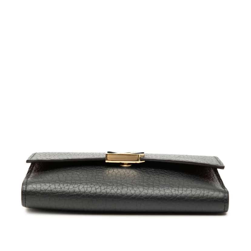 Louis Vuitton Taurillon Capucines Compact Wallet Black Leather Good condition - Inside View