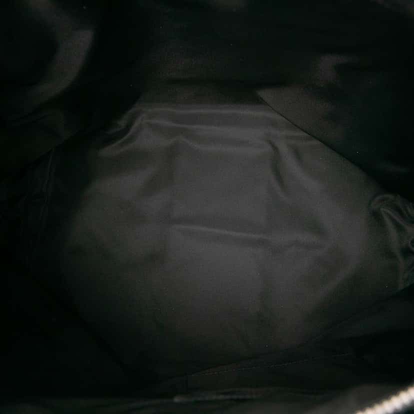 Gucci Canvas Techno Web Vertical Zip Tote Black Canvas Good condition - Model View