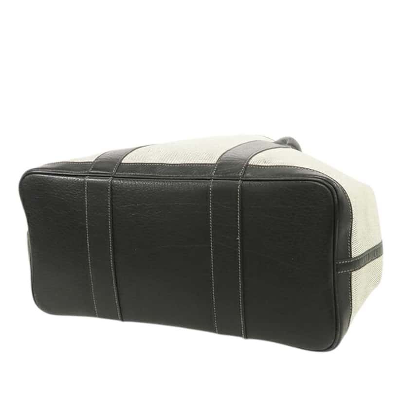 Hermès Toile and Buffle Skipper Garden Party 36 Brown Canvas Good condition - Inside View