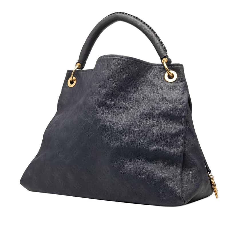 Louis Vuitton Monogram Empreinte Artsy MM Blue Leather Very good condition - Back View