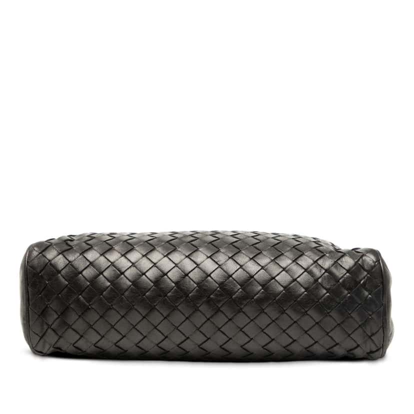 Bottega Veneta Nappa Intrecciato Crossbody Black Leather Good condition - Inside View