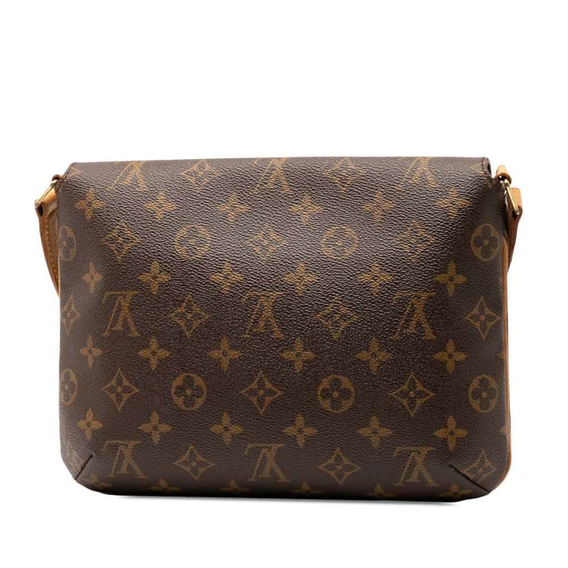 Louis Vuitton Monogram Musette Tango Short Strap Brown Good condition - Back View