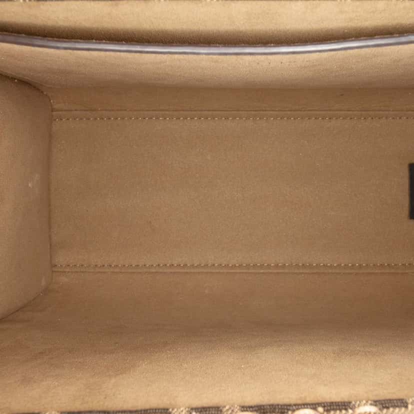 Fendi Small Zucca Canvas Sunshine Shopper Tote Brown Canvas Very good condition - Model View