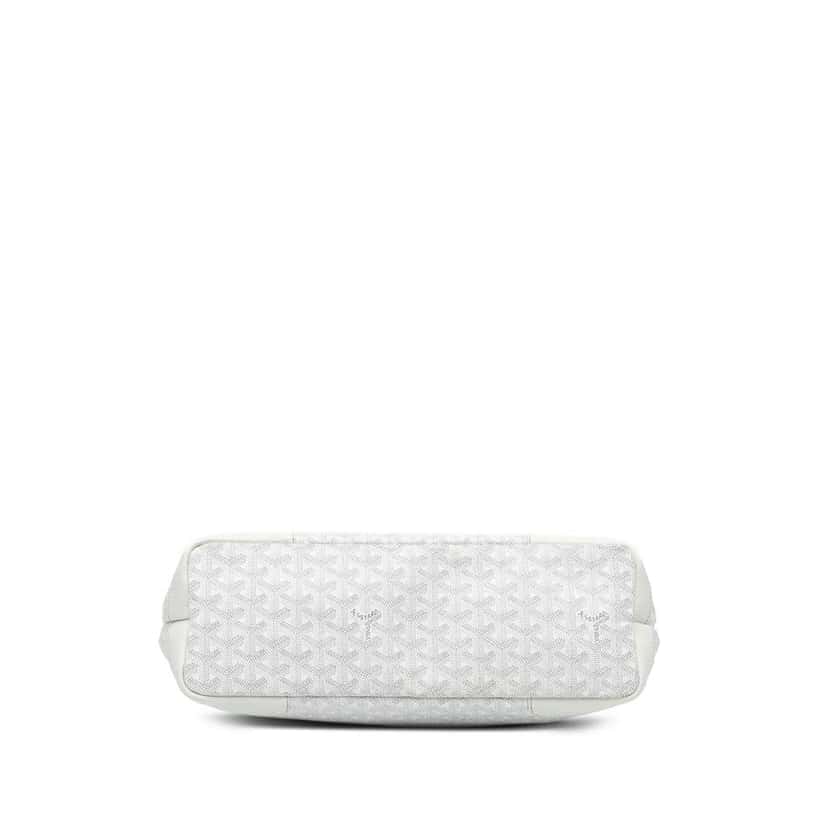 Goyard Goyardine Grenadine Hobo White Canvas Good condition - Inside View