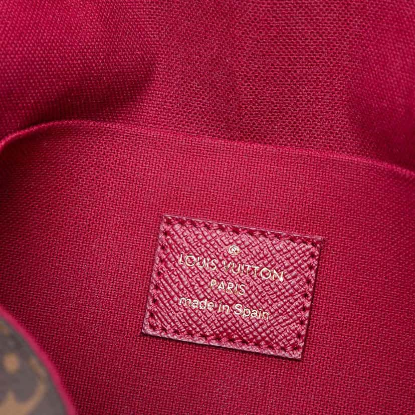 Louis Vuitton Monogram Pochette Felicie Brown Good condition - Box View