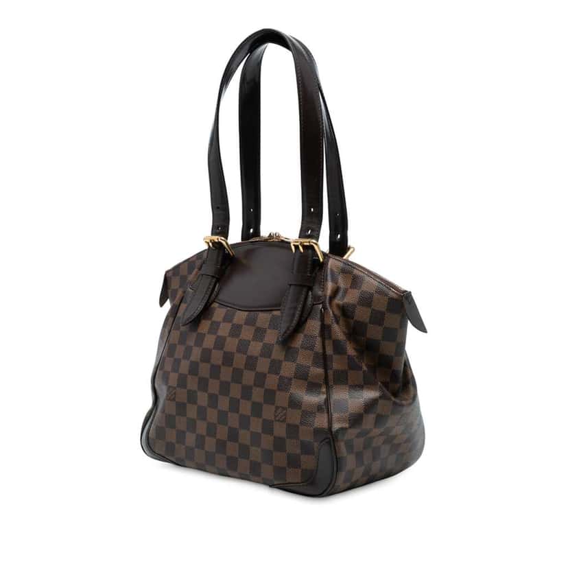 Louis Vuitton Damier Ebene Verona MM Brown Good condition - Back View