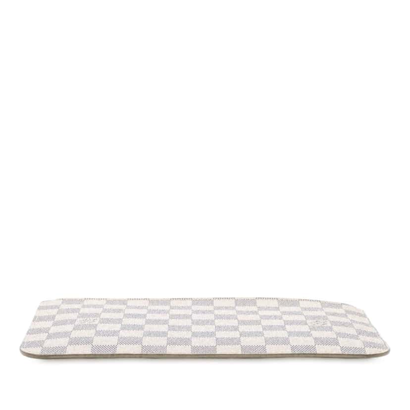 Louis Vuitton Damier Azur Neverfull MM Pouch White Good condition - Inside View
