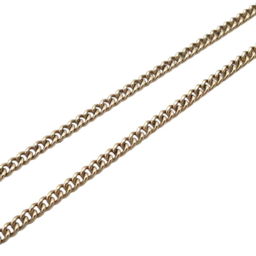 Chanel Gold Plated CC Faux Pearl Flower Drop Pendant Necklace Gold Metal Good condition - Box View