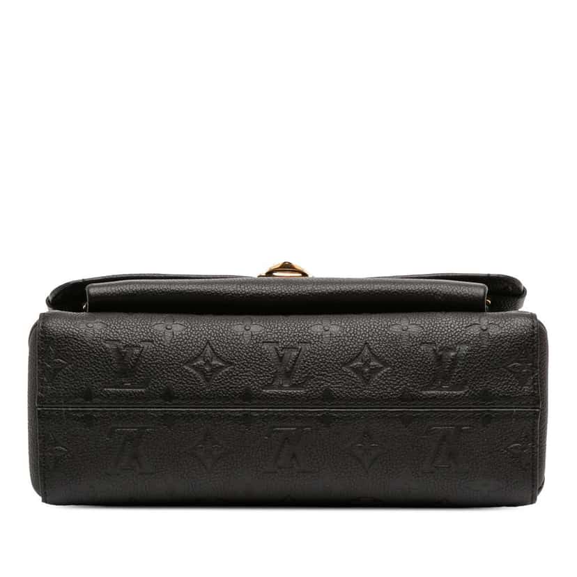 Louis Vuitton Monogram Empreinte Vavin PM Black Leather Good condition - Inside View