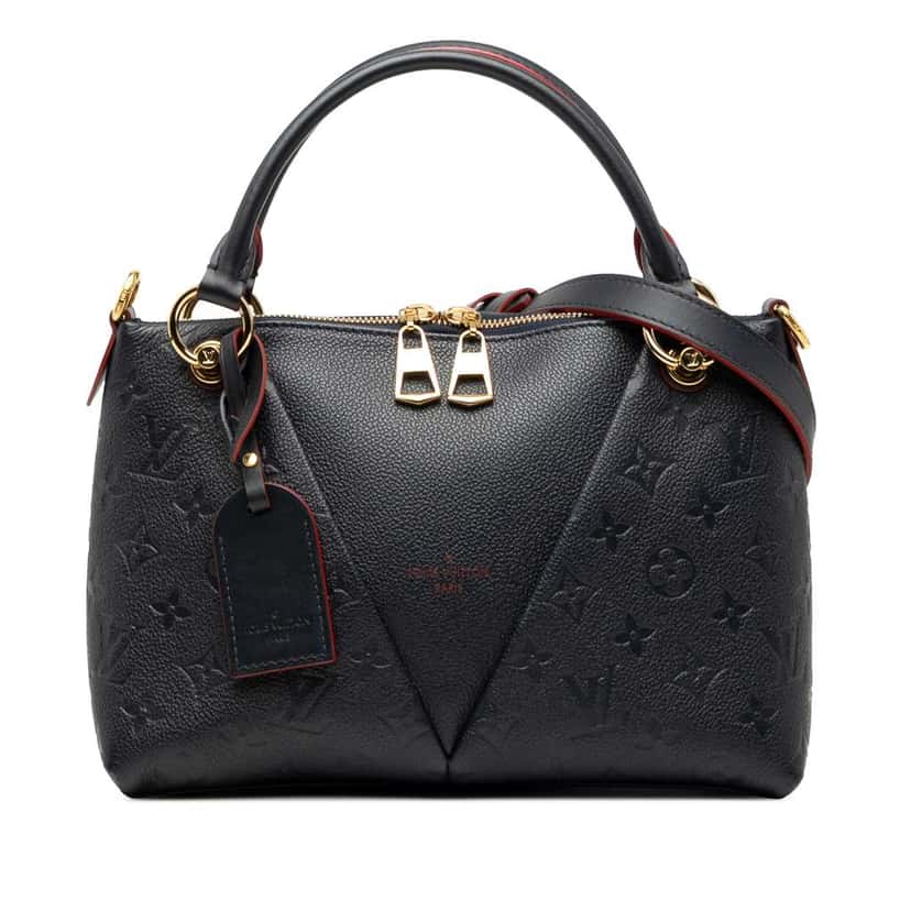 Louis Vuitton Monogram Empreinte V Tote BB Blue Leather Good condition - Front View