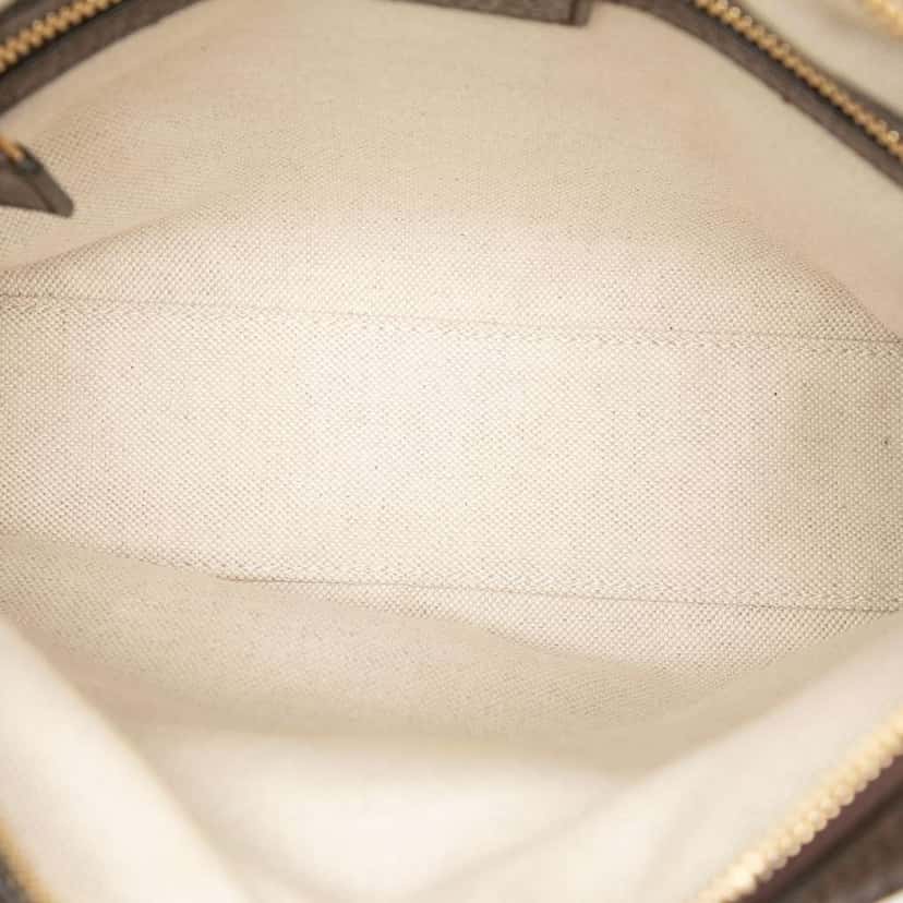 Gucci Jumbo GG Canvas Web Crossbody Brown Canvas Good condition - Model View