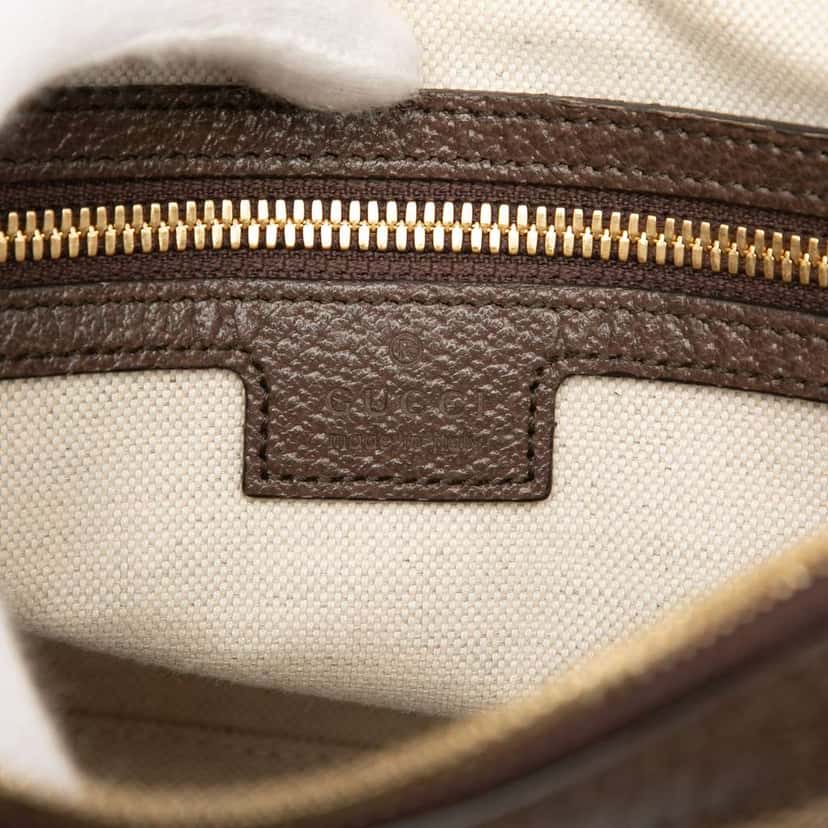 Gucci Jumbo GG Canvas Web Crossbody Brown Canvas Good condition - Box View