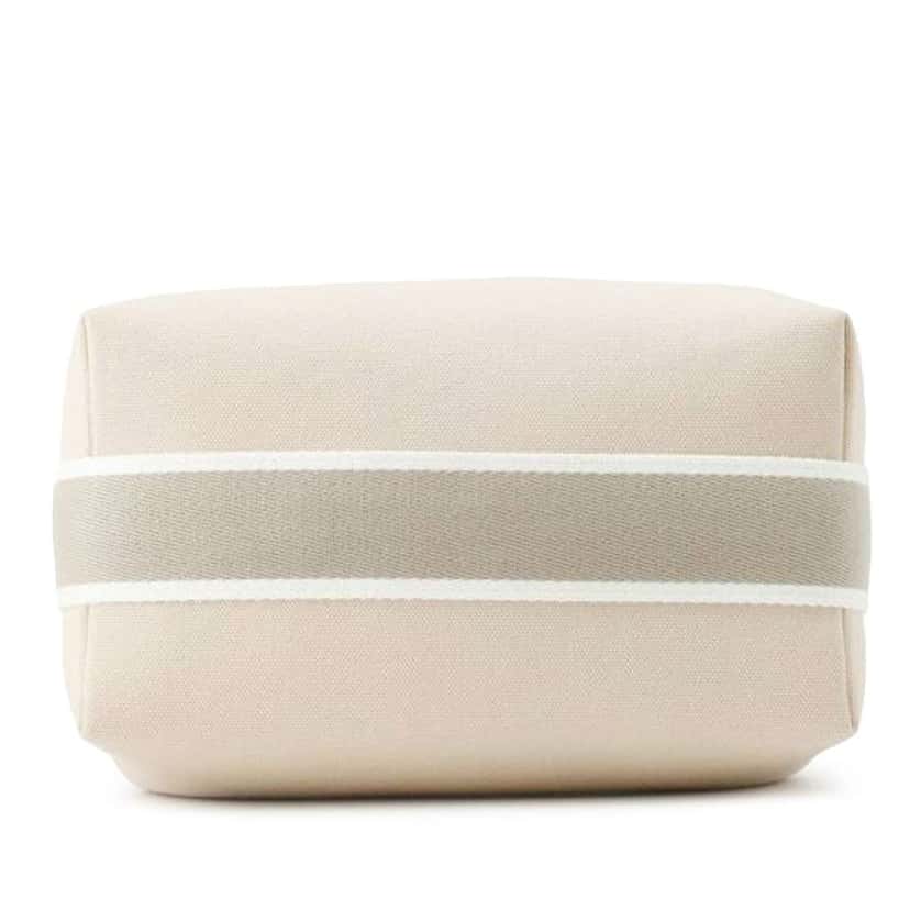 Hermès Small Toile Bride A Brac Case Brown Canvas Good condition - Inside View