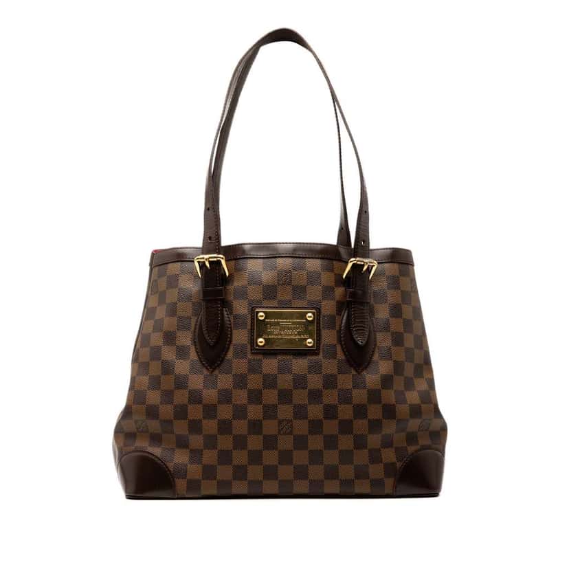 Louis Vuitton Damier Ebene Hampstead MM Brown Good condition - Front View