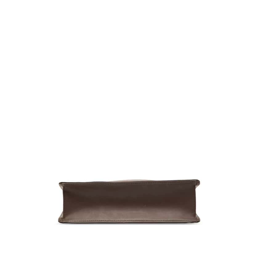 Louis Vuitton Epi Sac Plat PM Brown Leather Good condition - Inside View