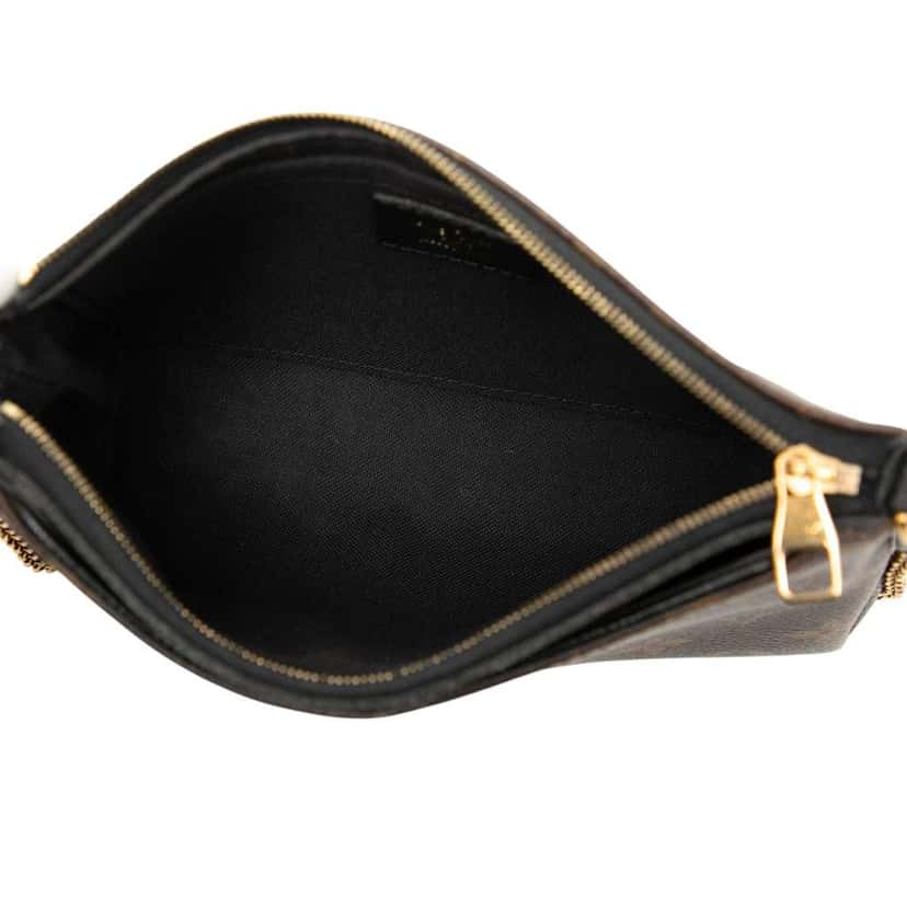 Louis Vuitton Monogram Pallas Clutch Brown Good condition - Model View