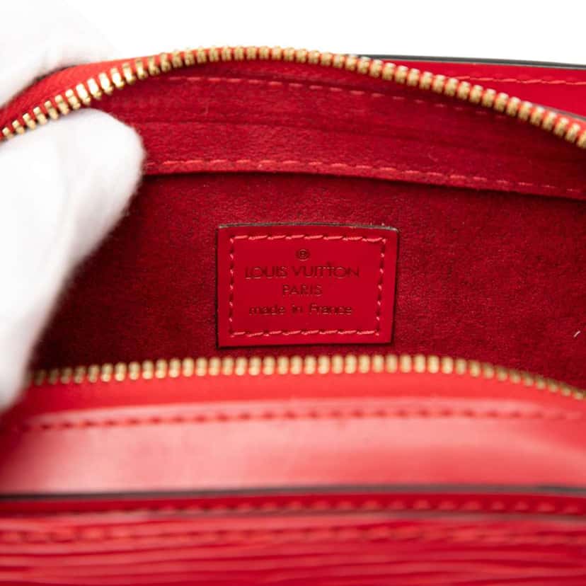 Louis Vuitton Epi Pont Neuf Red Leather Good condition - Box View