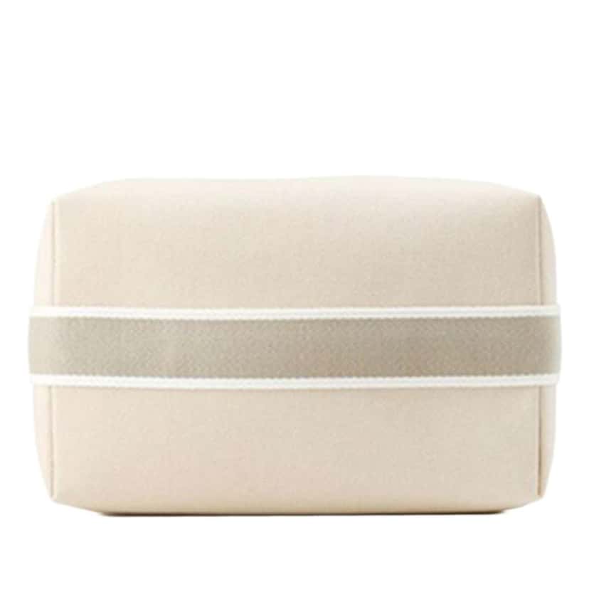 Hermès Large Toile Bride A Brac Case Brown Canvas Very good condition - Inside View