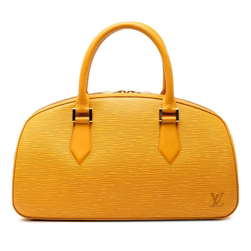 Louis Vuitton Epi Jasmine Yellow Leather Good condition - Front View