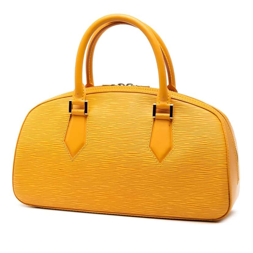 Louis Vuitton Epi Jasmine Yellow Leather Good condition - Back View
