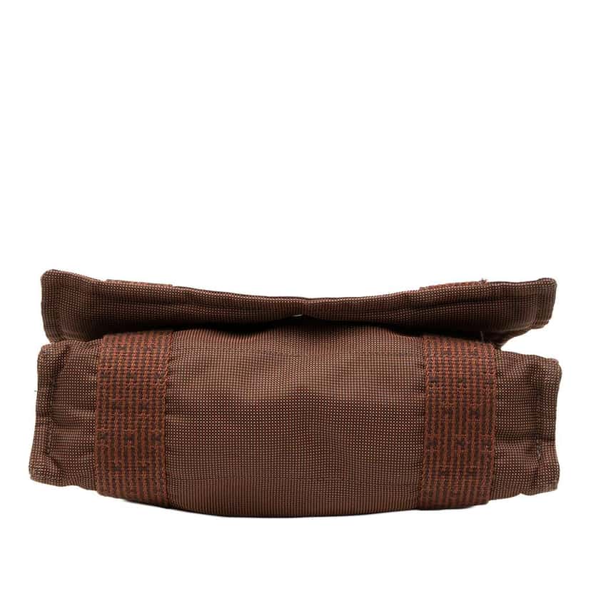 Hermès Canvas Herline Messenger Brown Canvas Good condition - Inside View